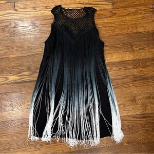 Ark & Co Fringe Mini Dress